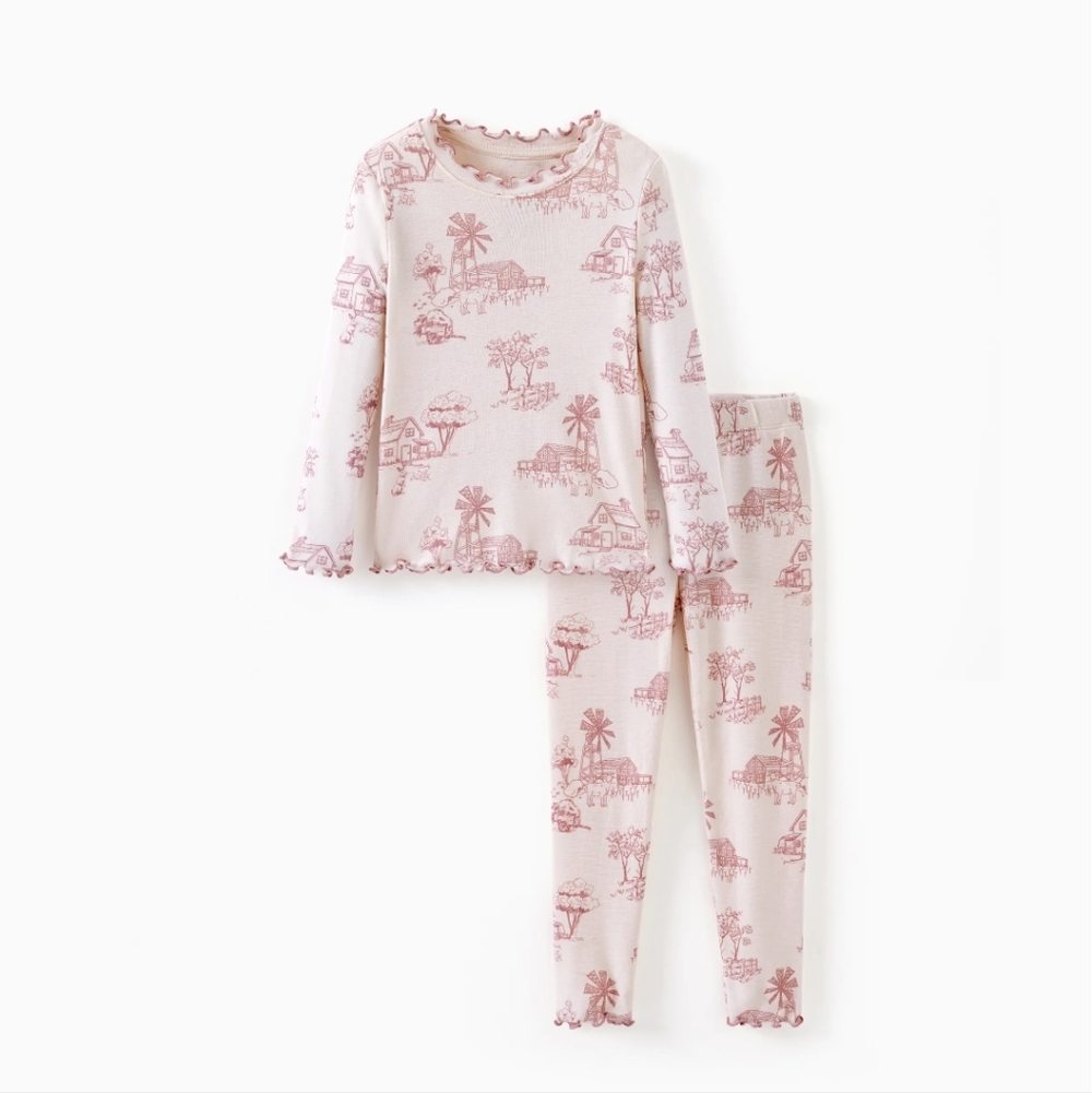 Kids Pink Pajama Set